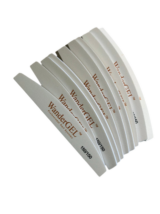 150 / 150 Nail File (Pack of 10) - WanderGEL™ Professional Nail Systems