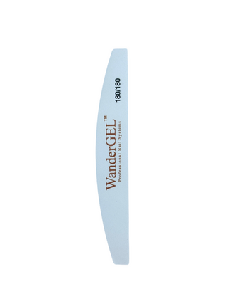 180 / 180 Nail File (Pack of 10) - WanderGEL™ Professional Nail Systems