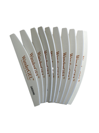 240 / 240 Nail File (Pack of 10) - WanderGEL™ Professional Nail Systems