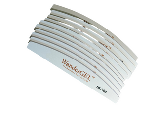 180 / 180 Nail File (Pack of 10) - WanderGEL™ Professional Nail Systems